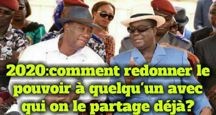 COTE D’IVOIRE   : par Charles Vabé / OUATTARA ET BEDIÉ NE SONT PAS LE PEUPLE IVOIRIEN. [Tontine RHDP! Pris de panique, le PDCI jette l’éponge.]