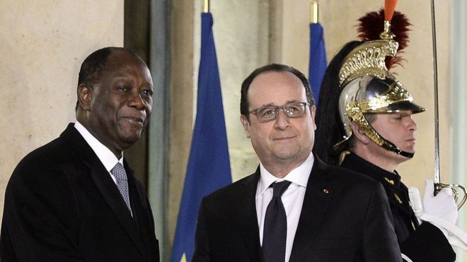 Le chef de l’Etat ivoirien Allassane ouattara  est convoqué par  François Hollande,  le mercredi 15 mars à Paris