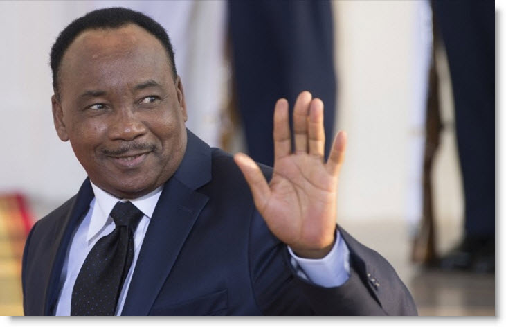 Niger: le président Issoufou dit ne pas vouloir un autre mandat