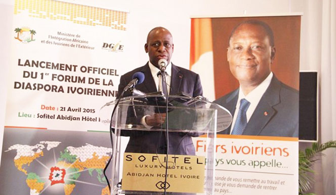 COTE D’IVOIRE :Abidjan accueille du 22 au 23 Mai prochain la deuxième édition du Forum de la diaspora ivoirienne.