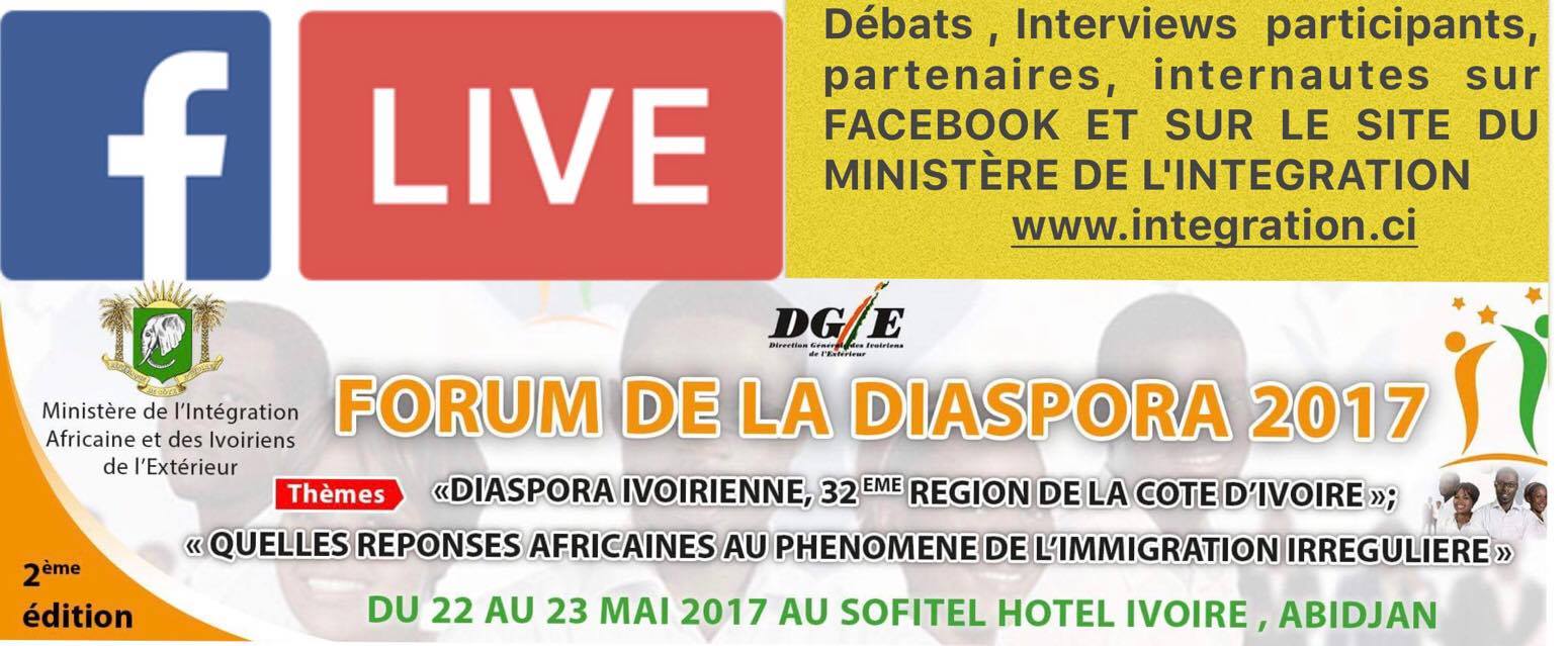 COTE D’IVOIRE : FORUM DE LA DIASPORA 2017