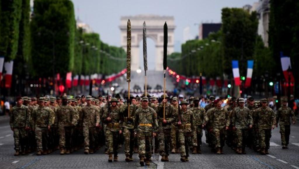 Défilé du 14-Juillet: les Etats-Unis à l’honneur sur les Champs-Elysées