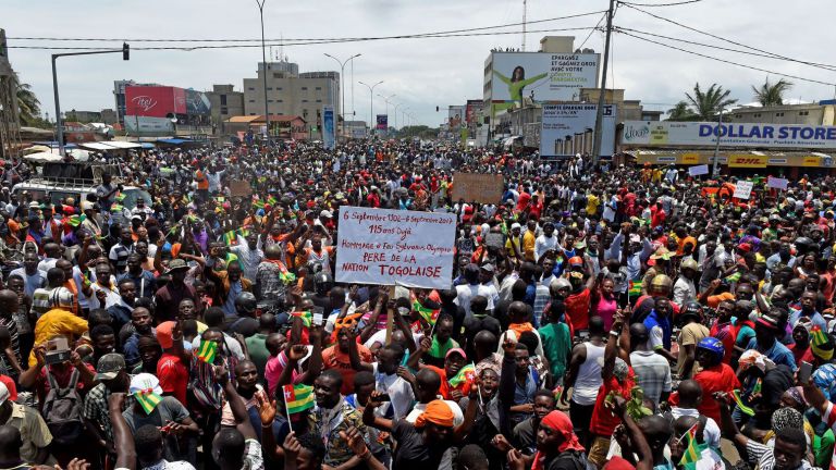 3e jour de manifestation cette semaine dans les rues de Lomé