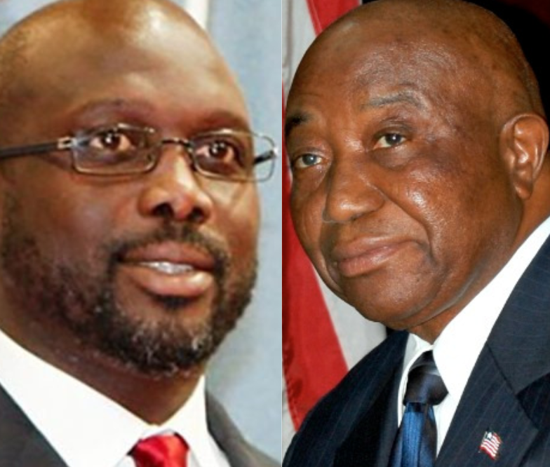 Présidentielle au Liberia: George Weah et Joseph Boakai s’affronteront au second tour