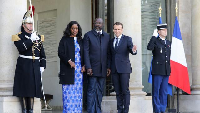 George Weah ,je crois que les relations bilatérales entre la France et le Liberia peuvent se renforcer sous ma présidence