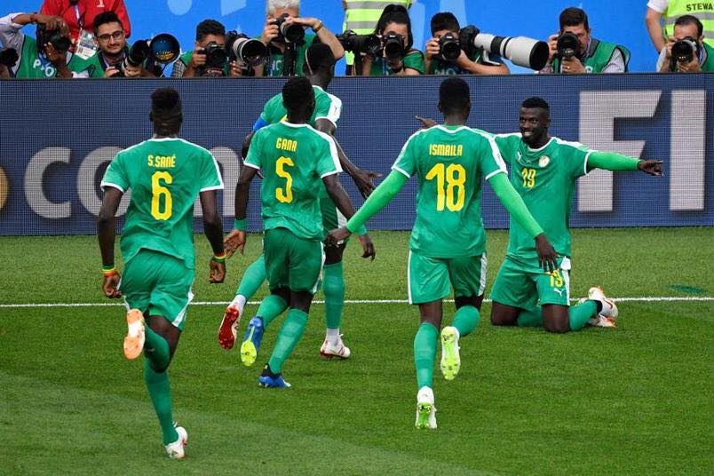 Coupe du monde 2018: Le Sénégal bat la Pologne 2-1