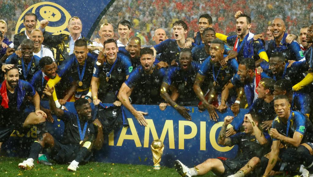 Coupe du monde 2018: La France championne du monde 2018.