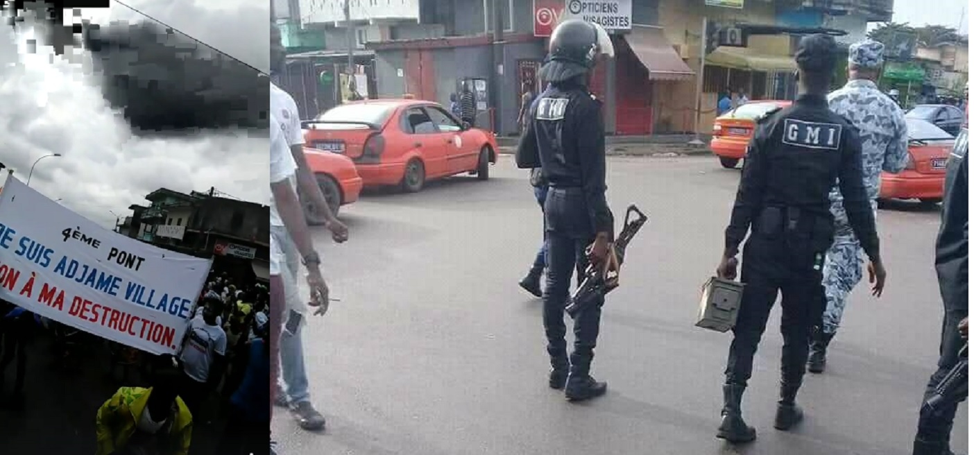 COTE D’ivoire  :ADJAMÉ VILLAGE : FRAPPER POUR DÉVELOPPER