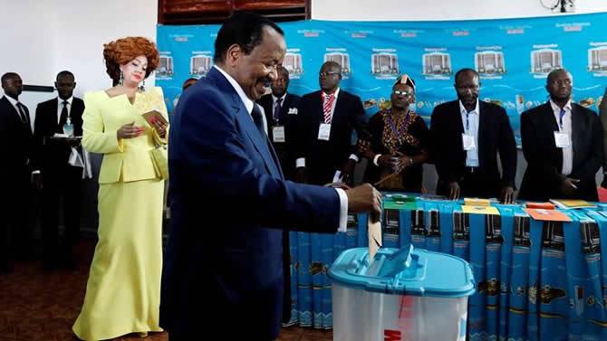 Présidentielle au Cameroun : Paul Biya donné vainqueur, l’opposition conteste