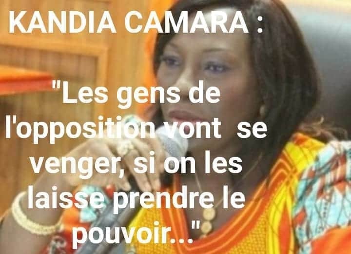 3EME MANDAT DE M. OUATTARA : LA PLAIDOIRIE AUTO ACCUSATRICE DE DAME KANDIA CAMARA