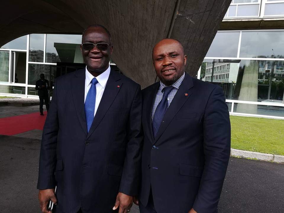 Maurice Guikahué désigné directeur de campagne de Bédié  .Vabé Charles  félicite son patron .